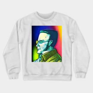 Max Stirner Colourful Portrait | Max Stirner Artwork 5 Crewneck Sweatshirt